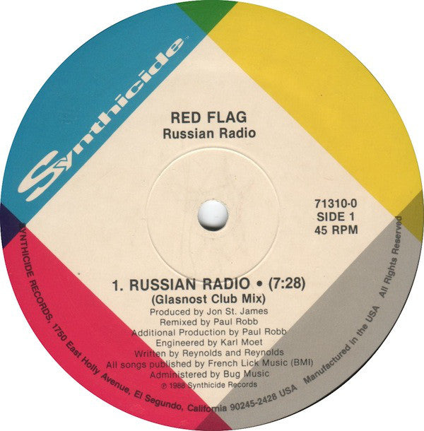Red Flag : Russian Radio (12")