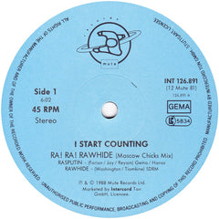 I Start Counting : Ra! Ra! Rawhide (12", Maxi)