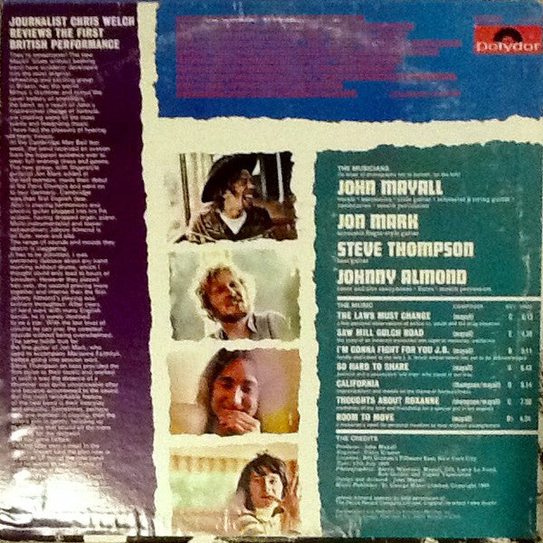 John Mayall : The Turning Point (LP, Album, RE)