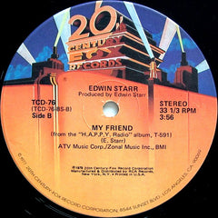 Edwin Starr : H.A.P.P.Y. Radio / My Friend (12")