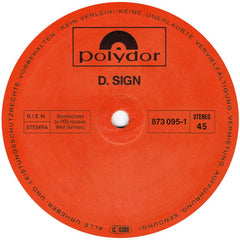 D. Sign : In This World (12")