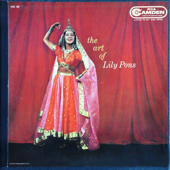 Lily Pons : The Art Of Lily Pons (2xLP, Album, Mono + Box)
