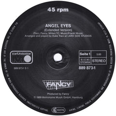 Fancy : Angel Eyes (12", Maxi)