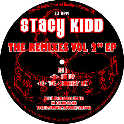 Stacy Kidd : The Remixes Vol 2 EP (12", EP)