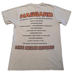 Merle Haggard Like Never Before Y2K Tee Size S