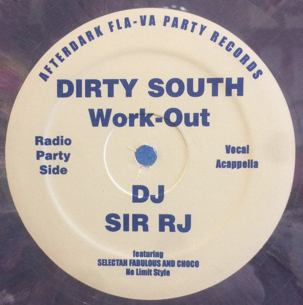 DJ Sir RJ* / Zxulu : Dirty South Work-Out / Yameen (12", Gre)