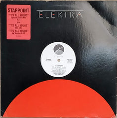 Starpoint : It's All Yours (12", Promo)