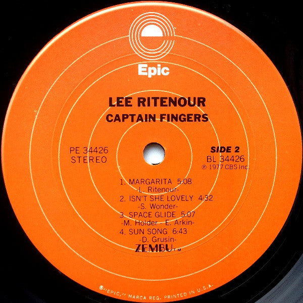 Lee Ritenour : Captain Fingers (LP, Album)