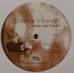 Special Interest : Songs Like This EP (12", EP)