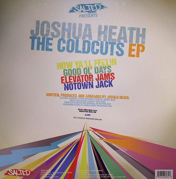 Joshua Heath : The Coldcuts EP (12", EP)