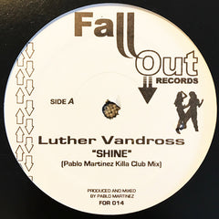 Luther Vandross : Shine (Pablo Martinez Remixes) (12", Unofficial)