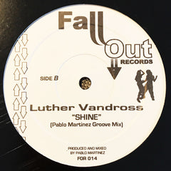 Luther Vandross : Shine (Pablo Martinez Remixes) (12", Unofficial)