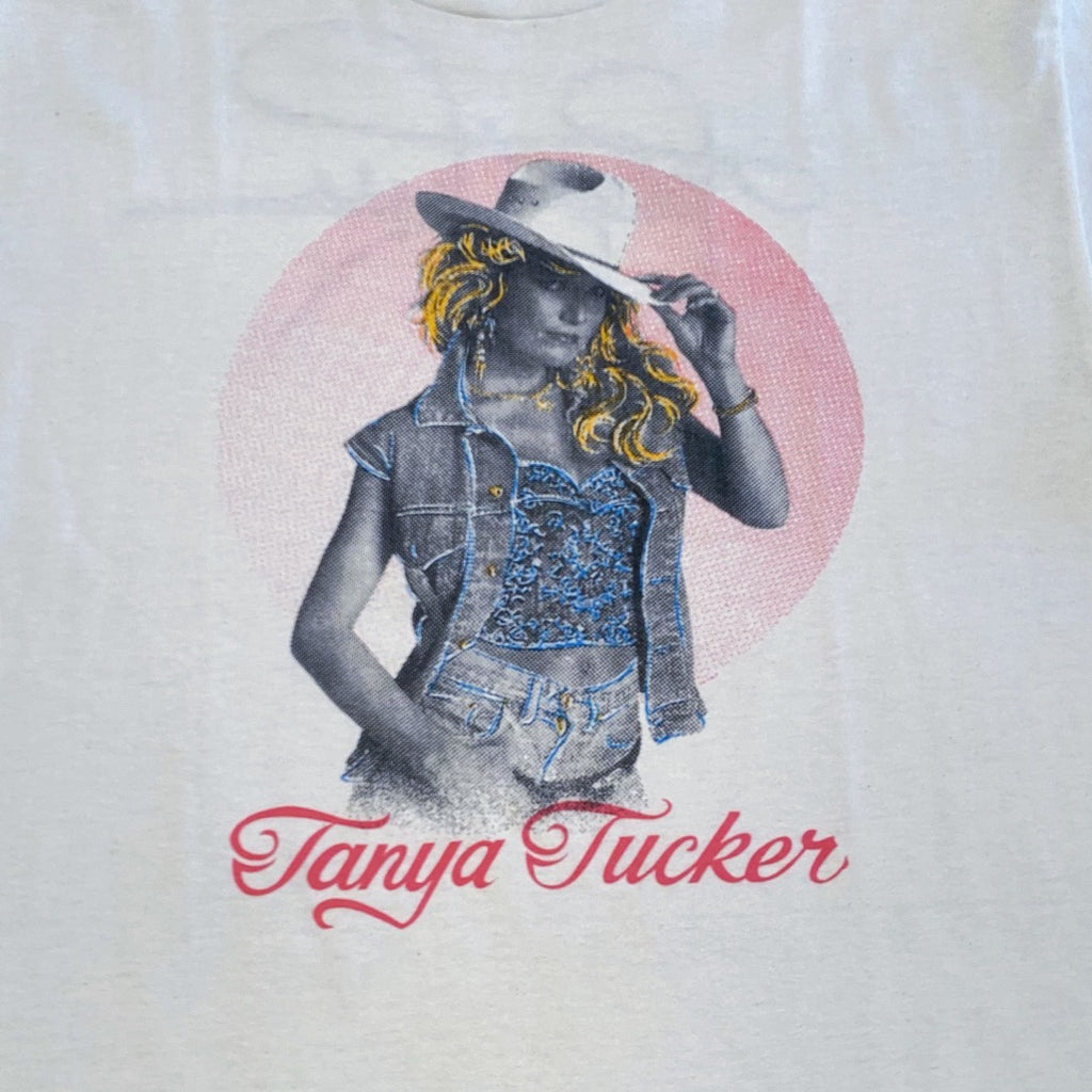 Tanya Tucker Deadstock 1988 Tee Size L