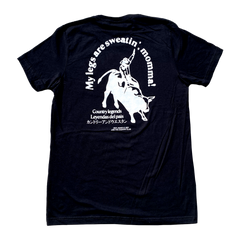 "Country Legends" by Vinyl Ranch printed on a classic black tee.