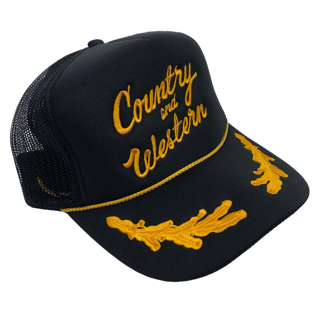 Country & Western Embroidered Trucker Cap – Vinyl Ranch