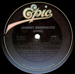 Johnny Rodriguez (4) : Gypsy (LP, Album, Ter)