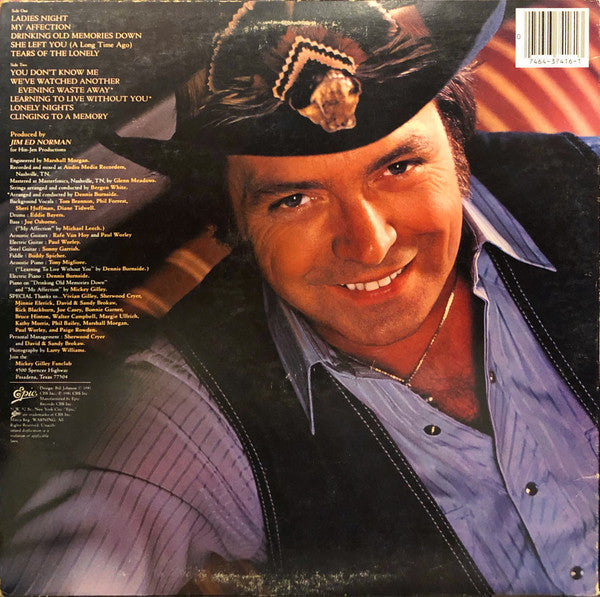 Mickey Gilley : You Don't Know Me (LP, Album)