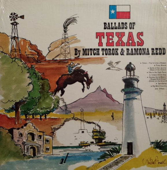 Mitch Torok* & Ramona Redd : Ballads Of Texas Vol. 1 (LP, Album)