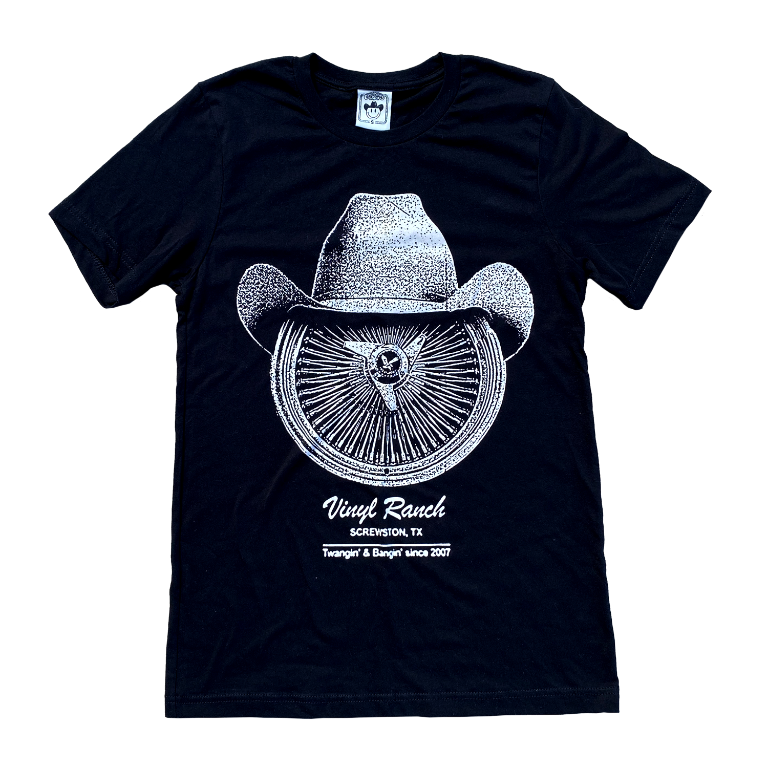 Twangin' & Bangin' Black Unisex Tee – Vinyl Ranch