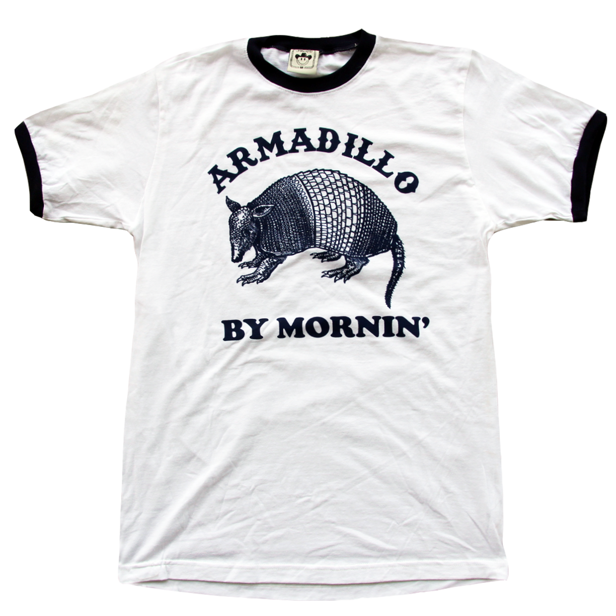 Armadillo By Morning Classic Ringer Tee Vinyl Ranch